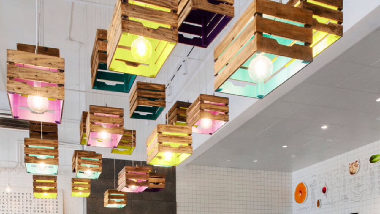 Decoración con materiales reciclados