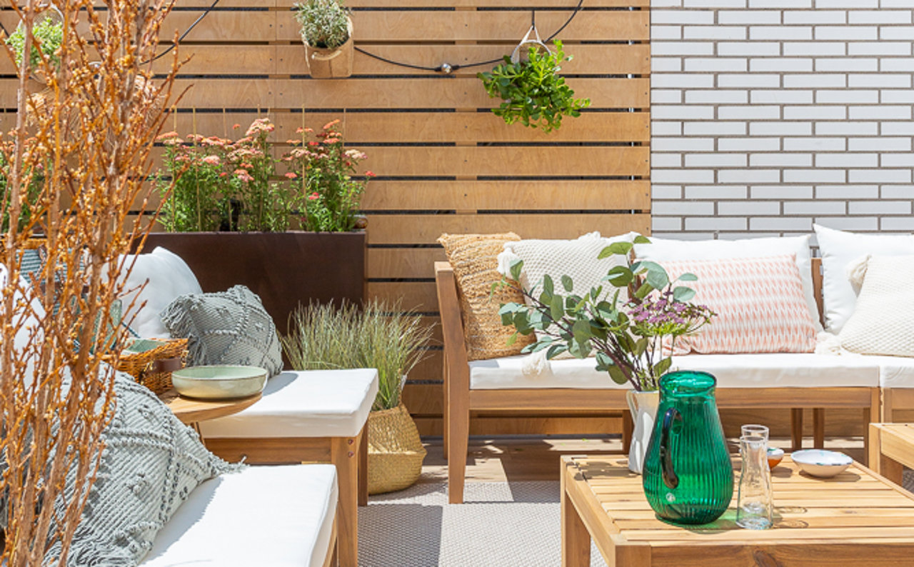 Ideas para decorar terrazas y patios