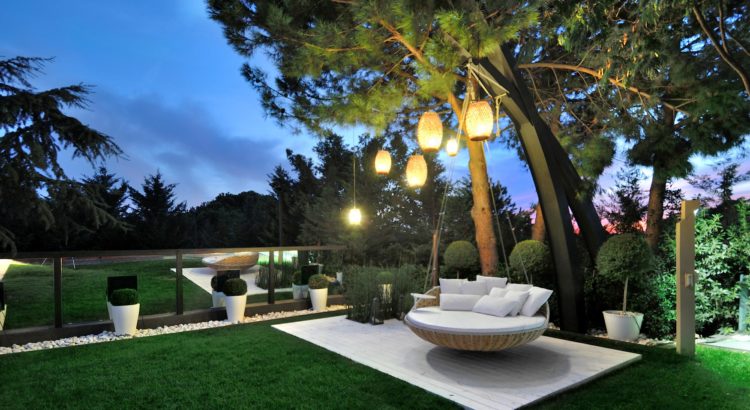 Iluminación para jardines exteriores - ambiental