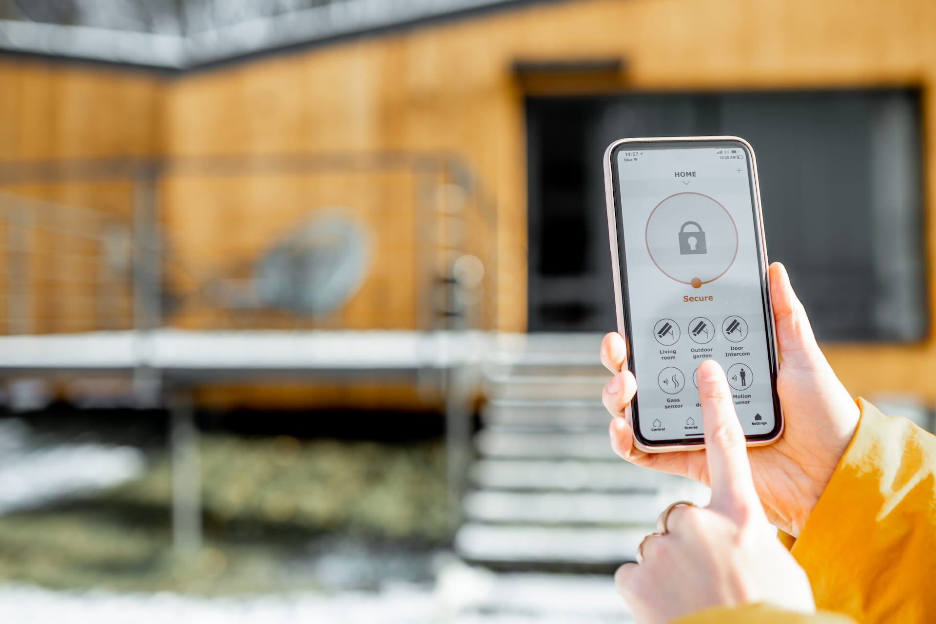 Seguridad en el hogar con tecnología domótica